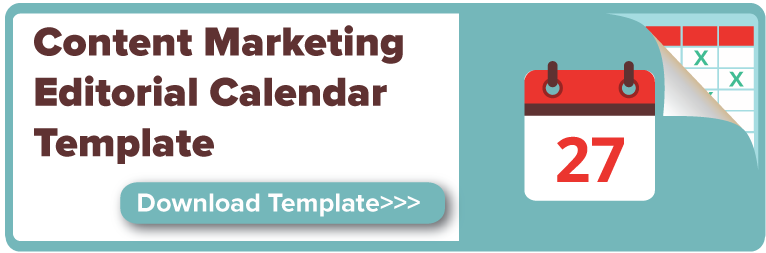 Content Marketing Calendar Template