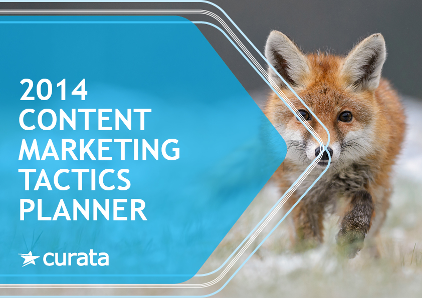 2014 Content Marketing Tactics Planner