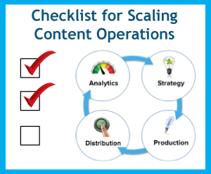 Checklist for Scaling Content Operations