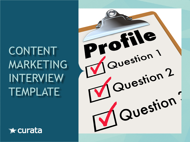 Content Marketing Interview Template
