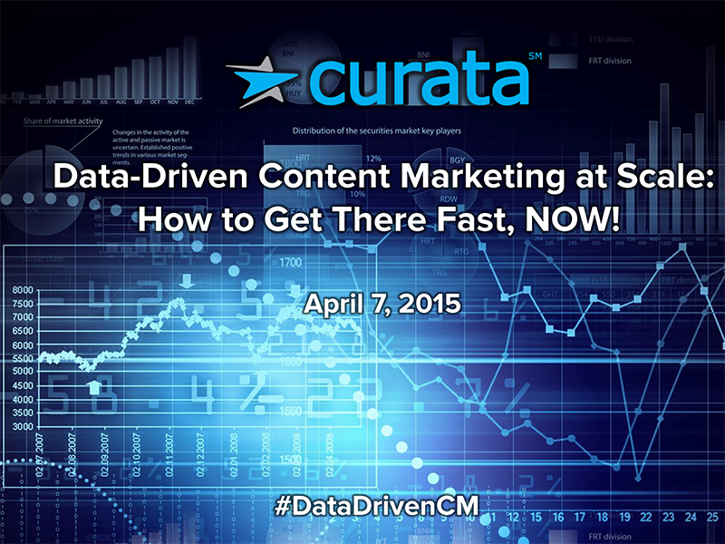Data-Driven Content Marketing at Scale: How to Get There Fast, Today